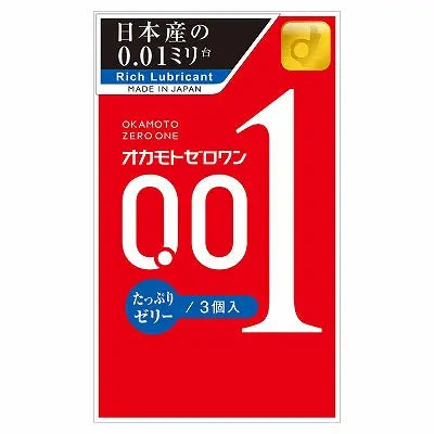 Okamoto Zero-One 0.01mm full jelly Okamoto