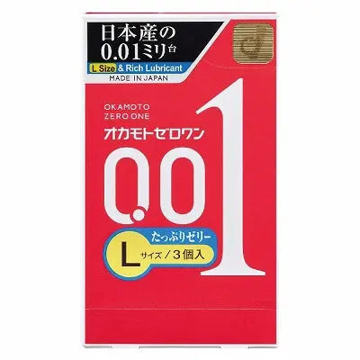 Okamoto Zero One, L size, full jelly Okamoto