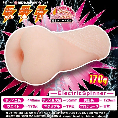 Blitz Electric Spinner - A Non-Penetrating Adult Toy with Lotion Included.
